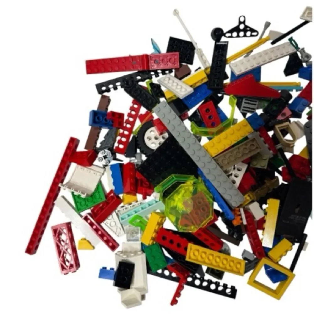 Lego Miscellaneous Pieces. About a Half Pound.